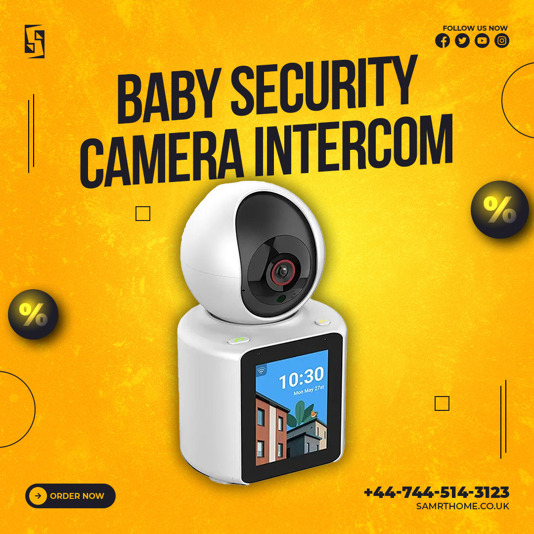 Baby Smart Security Camera – High-Resolution 1080p Image & Advanced Features